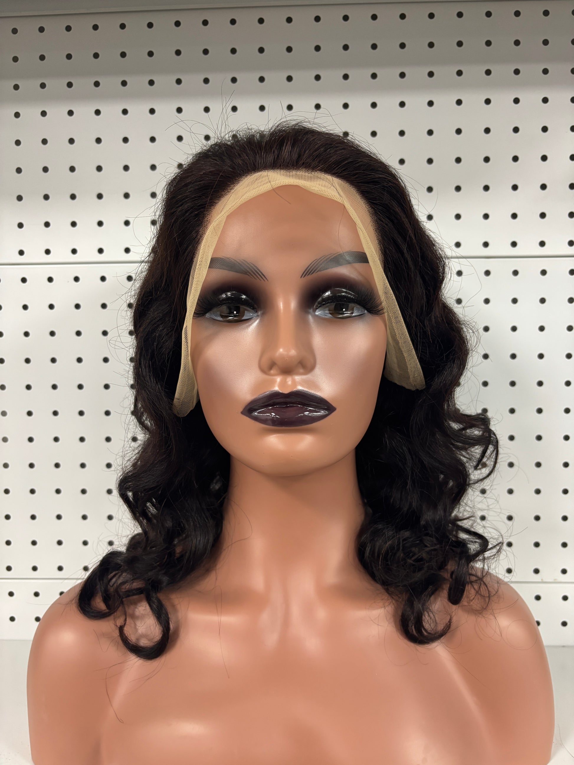 Black Curly HD Lace Human Hair Wig – Bouncy, Natural & Breathable