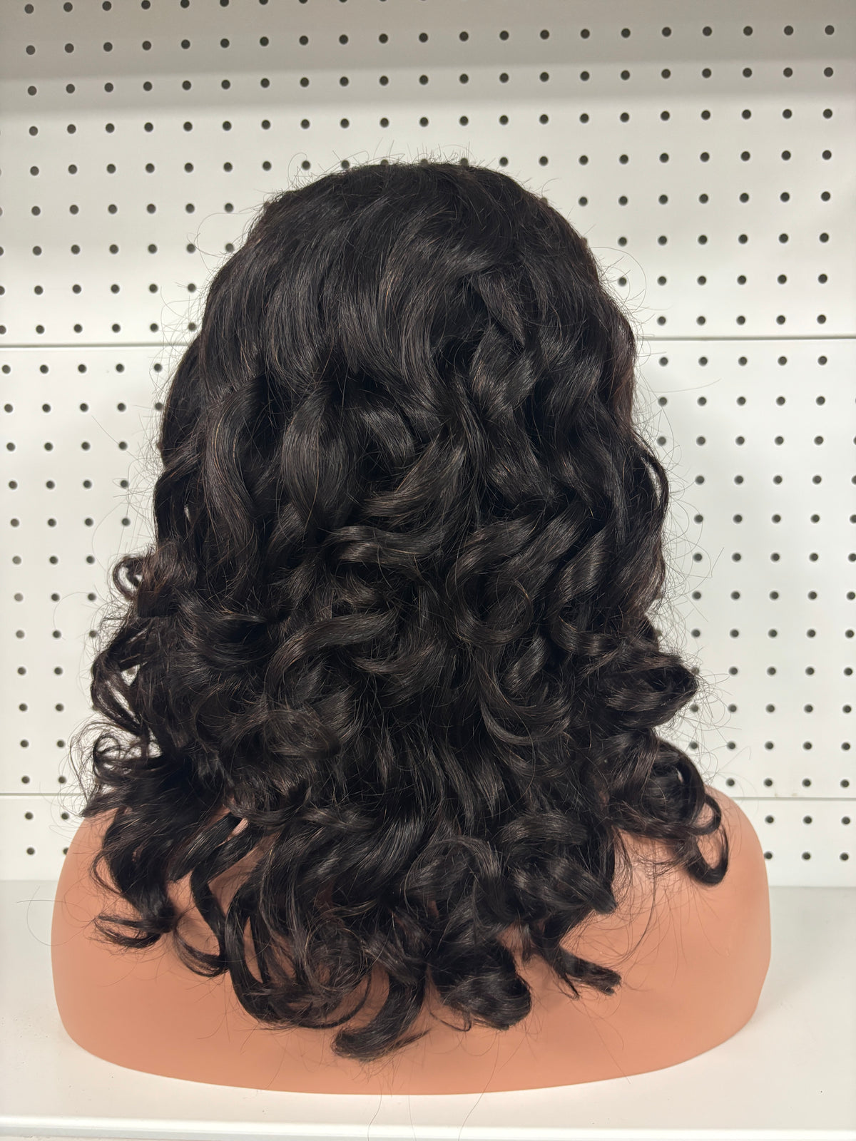 Black Curly HD Lace Human Hair Wig – Bouncy, Natural & Breathable