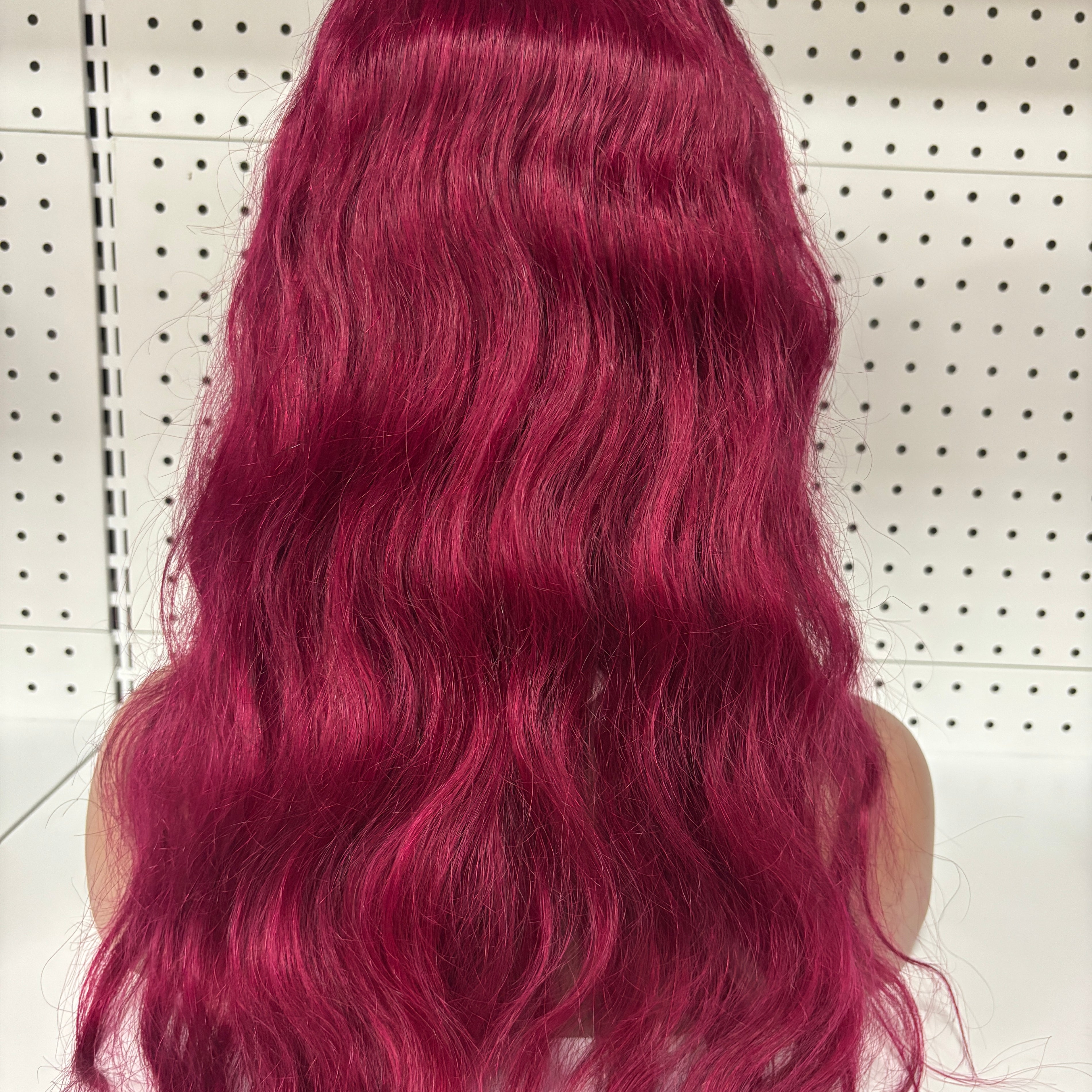 22-Inch Burgundy Body Wave HD Lace Front Wig – Rich, Voluminous & Ultra-Glamorous