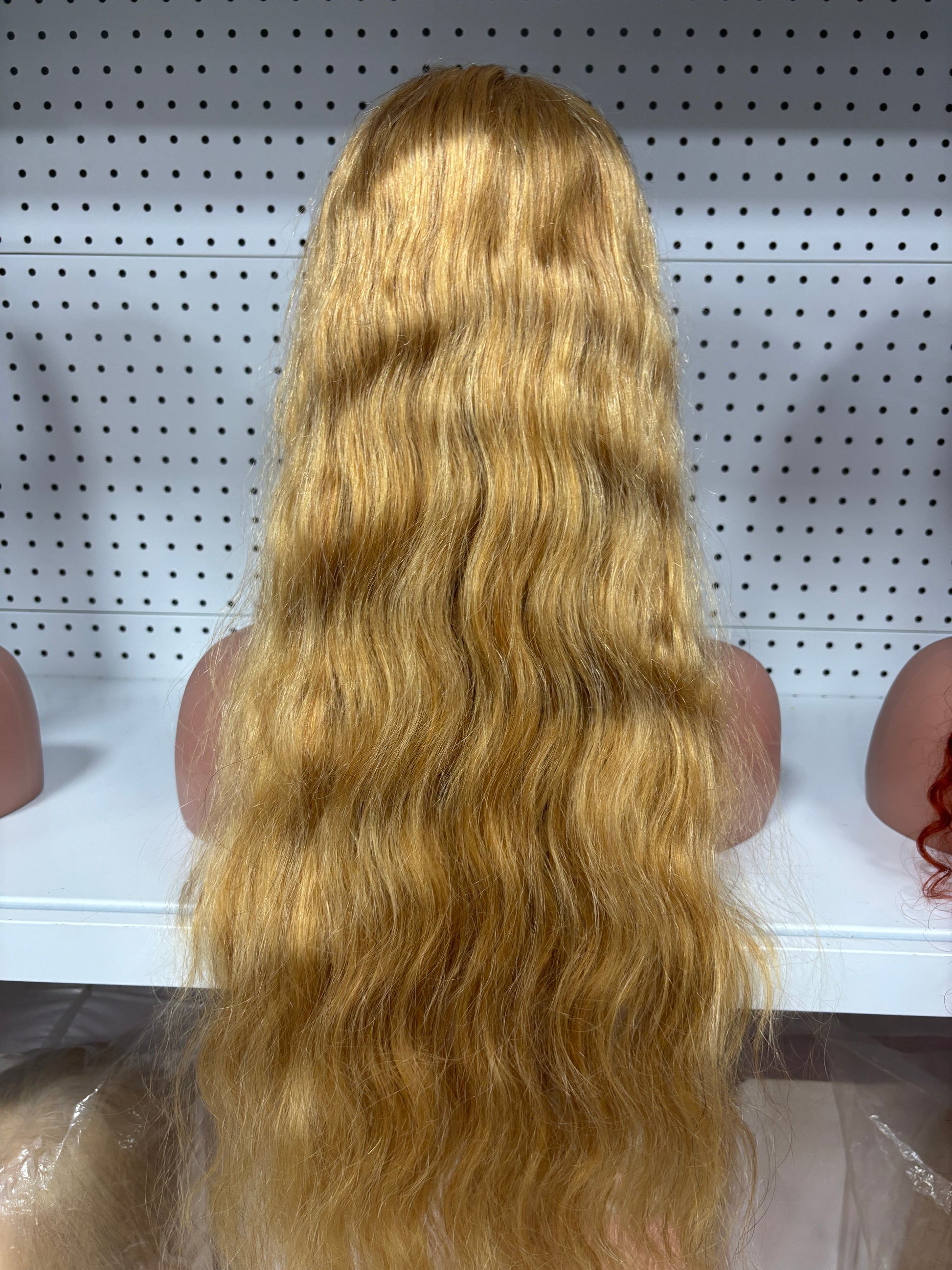 24" Blonde Body Wave HD Lace Front Wig - Sun-Kissed Waves & Seamless Lace