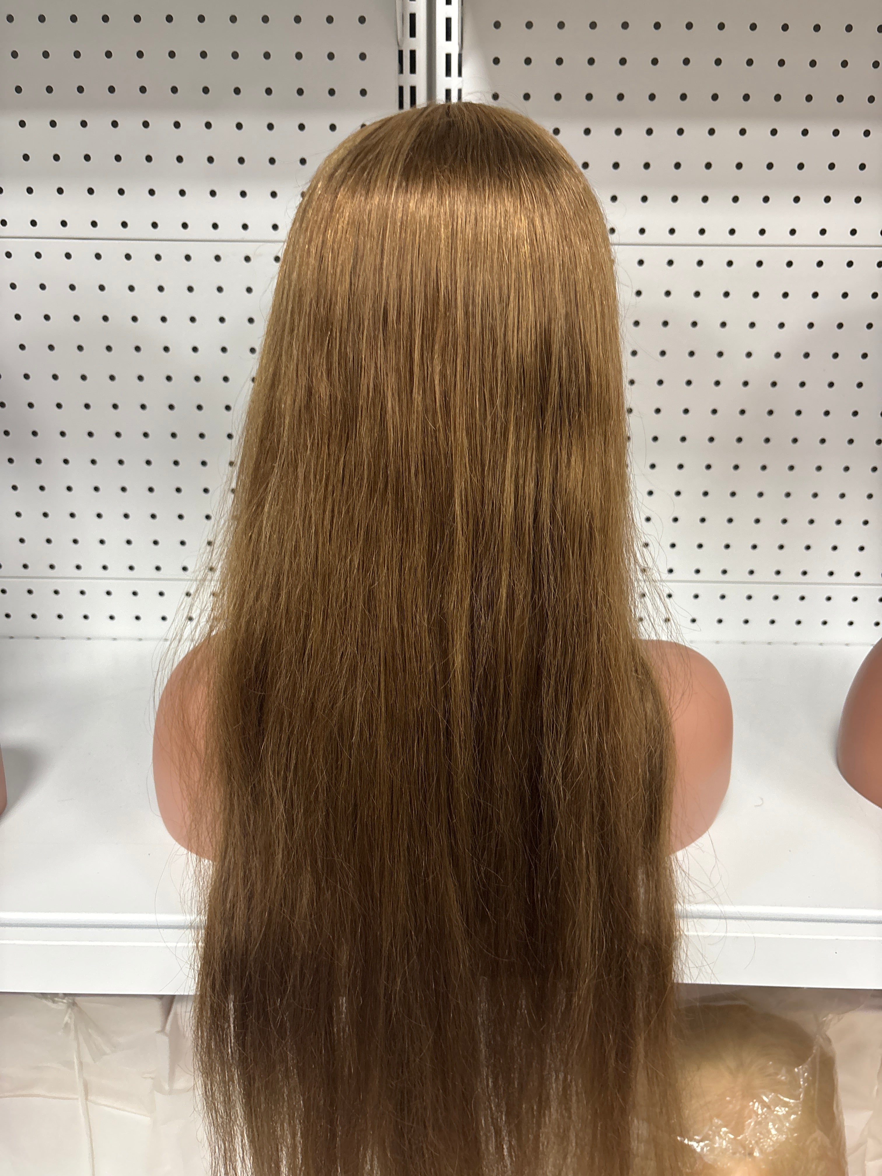 24" Straight Ash Blonde HD Lace Front Wig - Icy Platinum Perfection