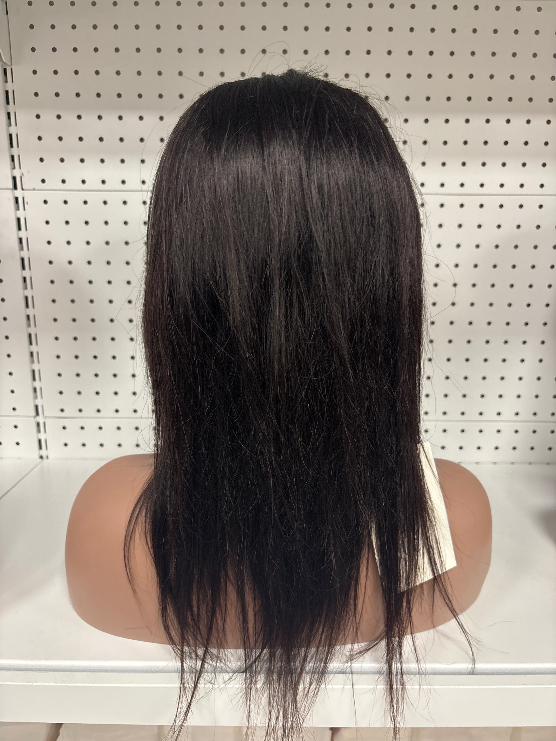 12-Inch Black Straight HD Lace Front Wig – Sleek, Natural & Lightweight