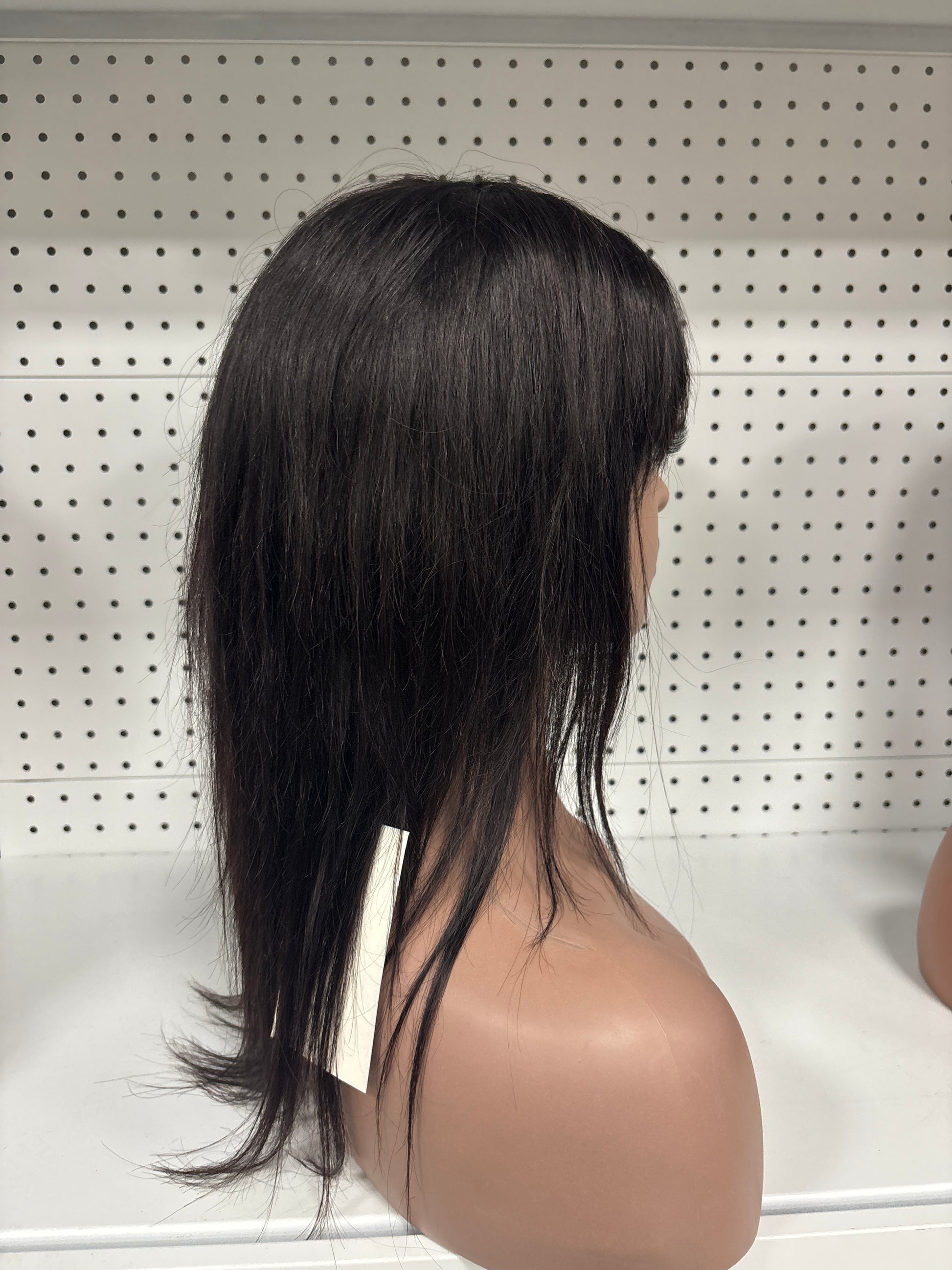 12-Inch Black Straight HD Lace Front Wig – Sleek, Natural & Lightweight