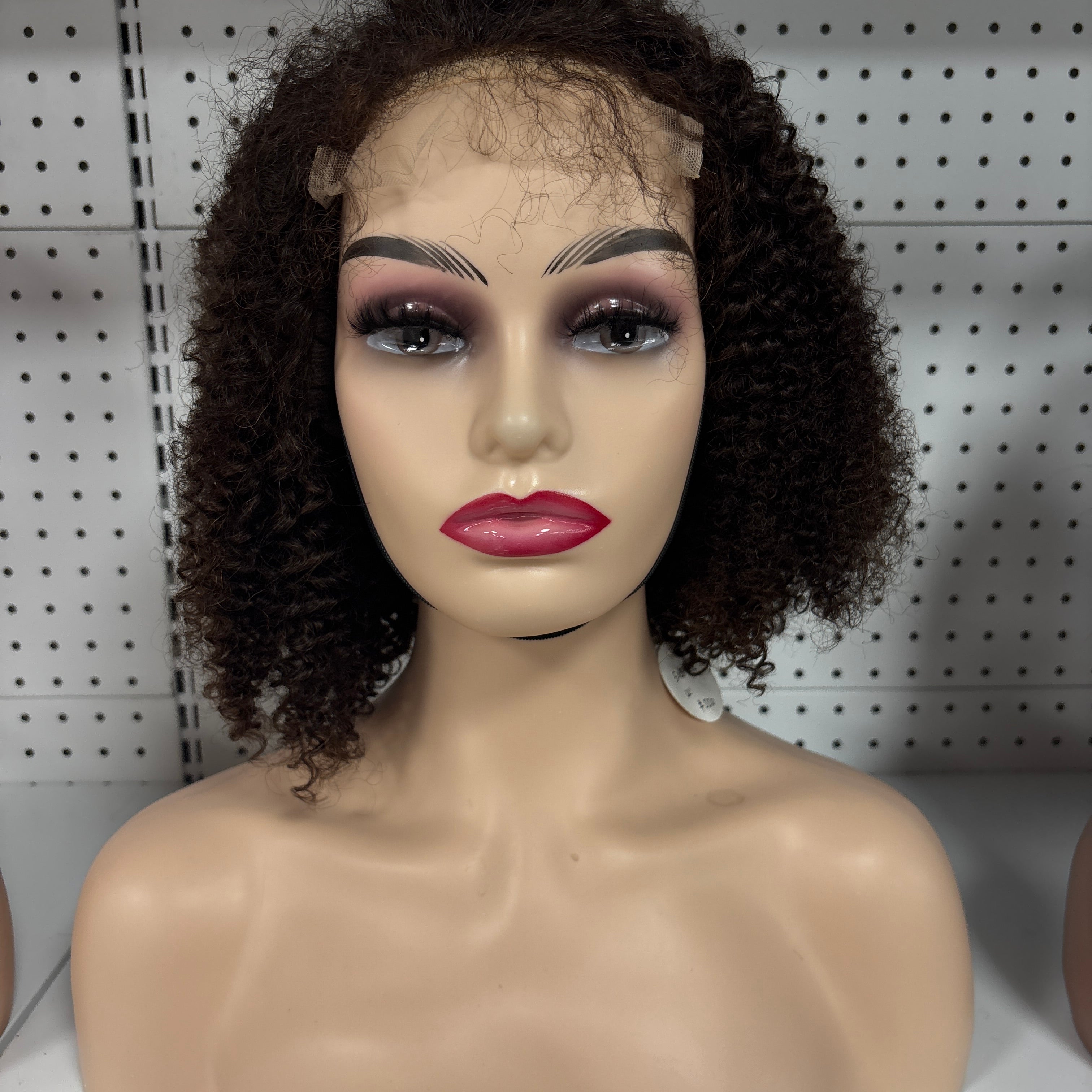 10" Deep Curly Afro HD Lace Front Wig – Bold, Voluminous & Natural